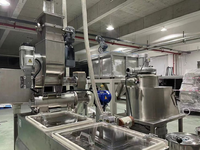 Ligne de production automatique multifonctionnelle de pâtes et de macaronis PARMAT, 1 tonne par heure, machine à pâtes sèches à coupe courte à grande échelle