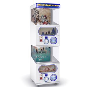 बच्चों के वाणिज्यिक तीन-परत अंडे ट्विस्टिंग सिक्का पुशर गुड़िया वेंडिंग मशीन कोड स्कैनिंग धातु + प्लास्टिक मॉडल NDJ-003 - Product Image 3