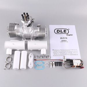 เครื่องยนต์ DLE DLE170 ขนาด 170 ซีซี สองสูบ สองจังหวะ ระบายความร้อนด้วยอากาศ สตาร์ทมือ สำหรับอะไหล่การบิน - Product Image 3