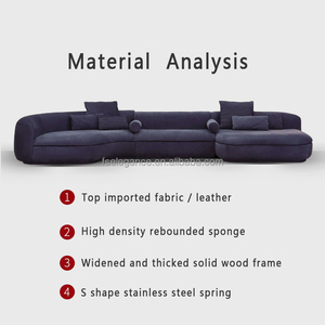 Minimalist Fabric Adult Sex Büros tühle & Sofas Gebrauchte Sofa Sleeper Bed 2-Sitzer Section als Sofas zum Verkauf - Product Image 5
