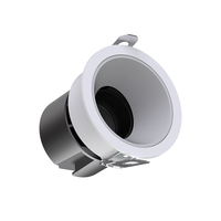 Spot encastré LED professionnel 7W 12W 20W 30W, design minimaliste étoilé, projecteur COB lumineux