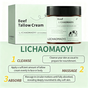 Balm de Talo 100% Orgânico de Marca Privada, Certificado Halal, Tamanho Viagem, Creme de Talo de Carne Bovina e Bálsamo de Mel Clareador para Mulheres - Product Image 1