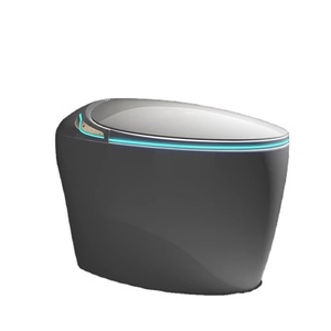 Round Shape Automatic Flush Electric Toilet Bowl Intelligent <strong>Bidet</strong> Wc Bathroom Smart Toilets With Remote Control - Product Image 1