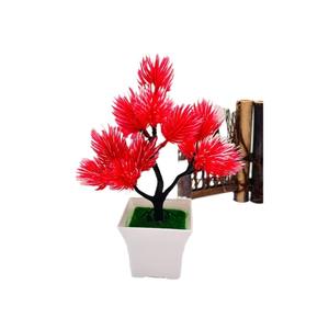 Pequena Simulação Esquilo Bonsai Enfeites Plantas Verdes Vasos De Jardim Layout Falso Árvore Flowerpot Artificial Ação De Graças - Product Image 5