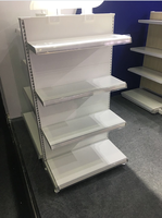Étagère Métallique Robuste 100 kg pour Magasin de Liqueurs, Librairie, Pharmacie, Supermarché – Portable, Couleurs au Choix