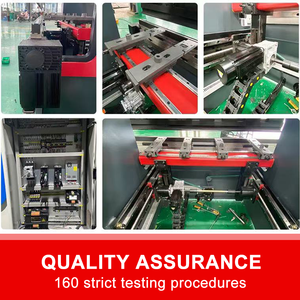 เครื่องกดเบรกแบบเร็ว100T/3200มม. 100T 200T hydrabend เพรสเบรก Tp10 E21กดแรงเบรกดูม่า - Product Image 2