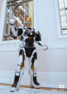Traje de Iron Man <span class=keywords><strong>Súper</strong></span> Genial, Modelo 39, Disfraz de Robot Usable, Espuma EVA, Versión para Adultos, Halloween, Actuaciones en Escenario - Product Image 5