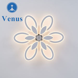Ventilador LED <span class=keywords><strong>de</strong></span> 26 Pulgadas con luz regulable, 7 palas ABS y 6 velocidades, mando a distancia y control <span class=keywords><strong>de</strong></span> aplicación moderno para salón - Product Image 6