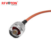 Câble d'antenne d'extension RF avec connecteur mâle/femelle N à montage sur panneau à bride vers RP/SMA mâle/femelle/BNC/TNC/UHF SO-239 RA pour RG400 RG142