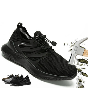 Scarpe di sicurezza da uomo in acciaio di alta qualità Air Mesh traspirante <span class=keywords><strong>lavoro</strong></span> industriale e sport-per l'inverno e l'estate - Product Image 2