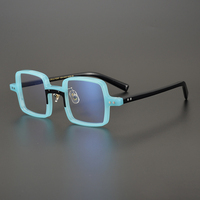 Montures de lunettes classiques à monture carrée, modèle féminin, fabrication CNC, lunettes en acétate tendance, montures optiques