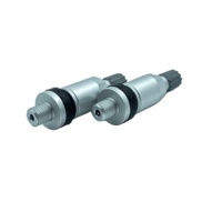 Piezas de automóviles TPMS, nuevo sistema y Sensor de control de presión de neumáticos internos universales, incluye tapas y adaptadores de vástagos de válvula