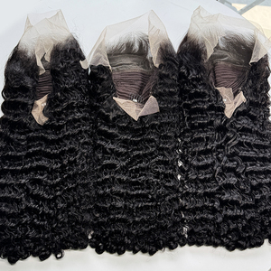 Natural Black Burmese Curly <b>Wig</b> Human Hair Soft Tight Curls <b>Lace</b> <b>Wig</b> Natural Hairline Full Density <b>Wig</b> - Product Image 3