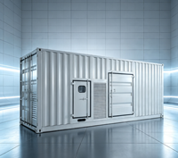 Générateur de secours industriel triphasé insonorisé de 1000 kW à démarrage automatique et télécommande, alimenté au méthanol