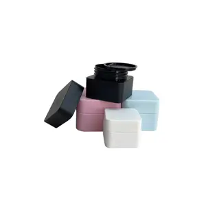 Cosmetic Packaging Empty Powder Container Plastic Cosmetic Jar Cream Jar