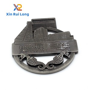 Placca OEM ODM Nickel Sport medaglia vergine medaglia colori targa premio personalizzata - Product Image 6