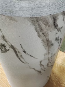 Pellicola Protettiva Autoadesiva Effetto Legno e Marmo Bianco per Decorazione Appartamenti Moderni, Antipolvere e Ignifuga - Product Image 4