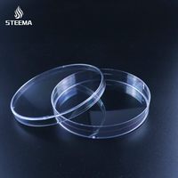 STEEMA Sterile Glass Bottom Culture Dish 35mm TC-treated Microscopic Observation Glass with Lid China