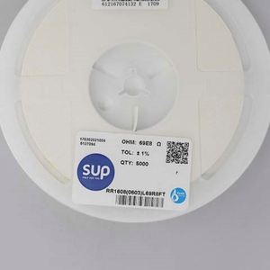 Factory Direct RR1608 0603L69R8FT 0603 1608 Resistors Chip Resistors SMD Resistors 69.8ohm 1% 1/10W Thick Film Resistor - Product Image 1