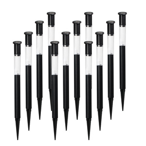 ไฟสนาม LED แบบเสาสูง ติดตั้งในดิน ใช้พลังงานแสงอาทิตย์ กันน้ำ แสงวอร์มไวท์ สำหรับสวน ทางเดิน และระเบียง - Product Image 3