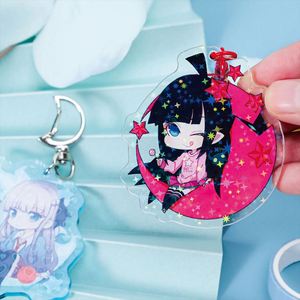 Personalized <b>Custom</b> Printed Acrylic Charms Shaker <b>Keychain</b> - Product Image 5