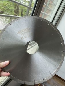 Chất Lượng Cao Tùy Chỉnh 12 Inch 300 Mm J Khe Cắm Kim Cương Dekton Lưỡi Im Lặng Cắt Cho Dekton Và Sứ Gạch - Product Image 4