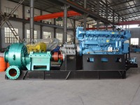 Unit Pompa Hisap Pasir Mesin Diesel Platform Pengerukan Pasir Pompa Dredger Dijual