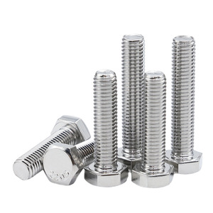Eight Directions 2205 Stainless Steel Hex Bolts M48 M52 M56 M64 Fully Threaded Class 10.9 12.9 Mechanical Manufacturing - Product Image 1