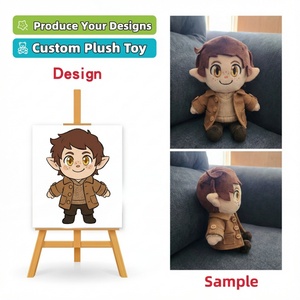 Juguetes de Peluche Personalizados de Algodón PP con MOQ Bajo - Osos y Ranas Chibi de Anime, Muñecos de Peluche, Animales de Peluche - Product Image 1