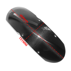 ลาวิติน สำหรับอะไหล่รถมอเตอร์ไซค์คาวาซากิ บังโคลนหน้าคาร์บอนไฟเบอร์แท้ 100% สำหรับคาวาซากิ Z900RS ปี 2018 - 2026 บังโคลนกันโคลน - Product Image 5