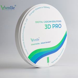 2024 ทันตกรรมFull <span class=keywords><strong>Arch</strong></span>ผลิตภัณฑ์CAD/CAM 3D ProหลายZirconiaบล็อกช่องว่างสําหรับทันตกรรมLab CadCamเครื่องกัด - Product Image 4