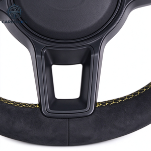 Volante de Alcántara para Porsche Macan, Panamera, Taycan, Cayenne, Cayman, 718, 911, 918, 991, 981, 987, 996, 958, 992, GT2, GT2RS, GT3, GT4 - Product Image 6