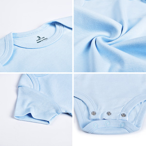 Body per Neonati <span class=keywords><strong>0</strong></span>-12 <span class=keywords><strong>Mesi</strong></span> Unisex 100% Cotone Morbido Tutina per Bambini Personalizzabile con Logo Stampato - Product Image 2