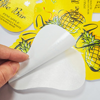Etiquetas de Vino Metálicas con Estampado Dorado de Alta Gama, Diseño Personalizado, Tamaño Personalizado para Botellas de Vino Tinto, Etiqueta Privada