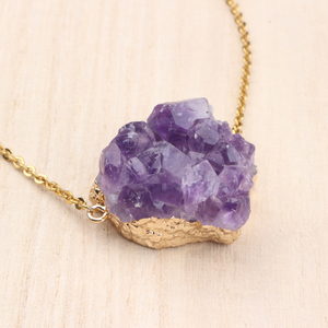 Nature Stone Agate Bead Pendants Jewelry Charms Pointed Healing Reiki <b>Chakra</b> Pendulum for DIY Pendant Necklace Making - Product Image 3