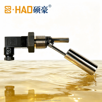 SHUOHAO Instruments de mesure de niveau industriels, capteur de niveau horizontal, interrupteur à flotteur de type bec de canard, acier inoxydable 304, pompe