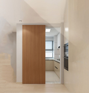 Interni casa Interior Design 60kg di capacità invisibile scorrevoli in legno porte scorrevoli - Product Image 1