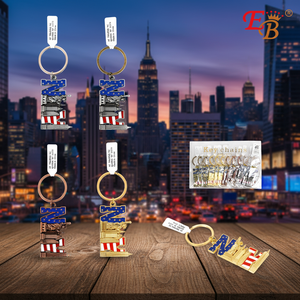 Llavero de Nueva York 3,5 \ "25DZ/CS Llaveros y mosquetones promocionales Premium - Product Image 3