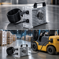 Pengisi Daya Baterai Asam Timbal ZCH-2 27.6V 40A 1104W untuk Kursi Roda Listrik, Forklift, Sepeda Listrik, Kapal, RV, dan Peralatan Industri