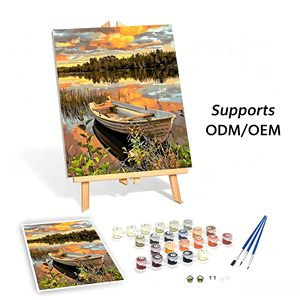 Kit Pittura a Numeri Fai da Te, Dipinti Personalizzati a Numeri per Adulti e Principianti - Product Image 1