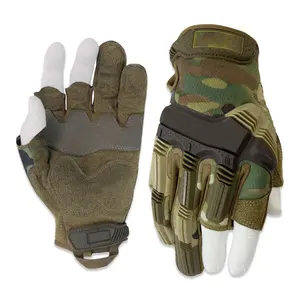 Manufacturer Custom Logo MECHANIX Hard Knuckle Combat Tactical Gloves Mechanic Outdoor Anti Cut High Impact