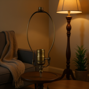 Kit de réparation de câblage DIY pour douille de lampe E26, 12 pieds, pour lampes de table et de sol, finition bronze antique - Product Image 2