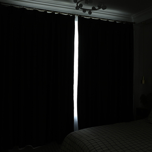 Innermor Solido Blackout Tenda <span class=keywords><strong>Per</strong></span> <span class=keywords><strong>La</strong></span> camera da letto elegante moderna Tende <span class=keywords><strong>per</strong></span> il salone Della Decorazione Della <span class=keywords><strong>Casa</strong></span> Darpes Faux <span class=keywords><strong>biancheria</strong></span> Su Misura - Product Image 2