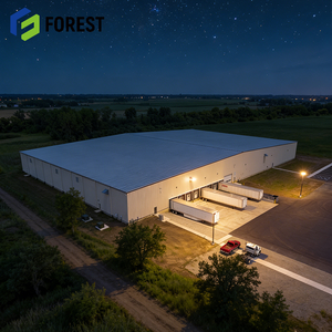 Atelier en structure légère résistante aux tremblements de terre des Philippines avec panneaux sandwich, structure multi-étages en acier clair du Vietnam, pour le Québec - Product Image 1