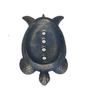 חומר מתכת מותאם אישית בעל סבון ברזל יצוק עם לוגו משומר - Product Image 1