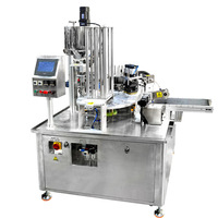 Machine de remplissage et de scellage automatique pour cuillères à miel, K-cup, sauce tomate, yaourt et café