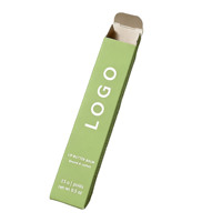Boîte d'emballage cosmétique personnalisable avec gaufrage, dorure à chaud, papier couché blanc, revêtement UV pour vernis à ongles, huile, rouge à lèvres
