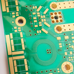 Produttore di PCB Multistrato Personalizzati, PCB ad Alta Frequenza <span class=keywords><strong>Rogers</strong></span> 4350B, Circuito Stampato con Mezzo Foro e Placcatura in Oro, Servizio PCBA - Product Image 3