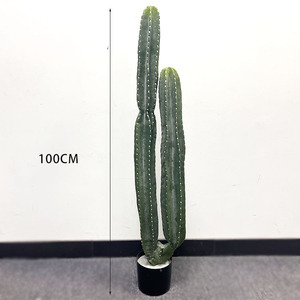 Plante de <span class=keywords><strong>cactus</strong></span> artificielle en plastique pour la décoration intérieure, <span class=keywords><strong>cactus</strong></span> pour l'aménagement paysager, ornement de jardin, plantes artificielles, décoration de plantes artificielles - Product Image 1