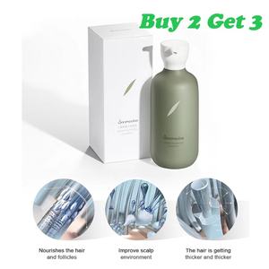 Sanmodao 460ml Rafraîchissant Soins du cuir chevelu Shampooing pour cheveux Acide faible Contrôle de l'huile Crème nettoyante au gingembre - Product Image 3